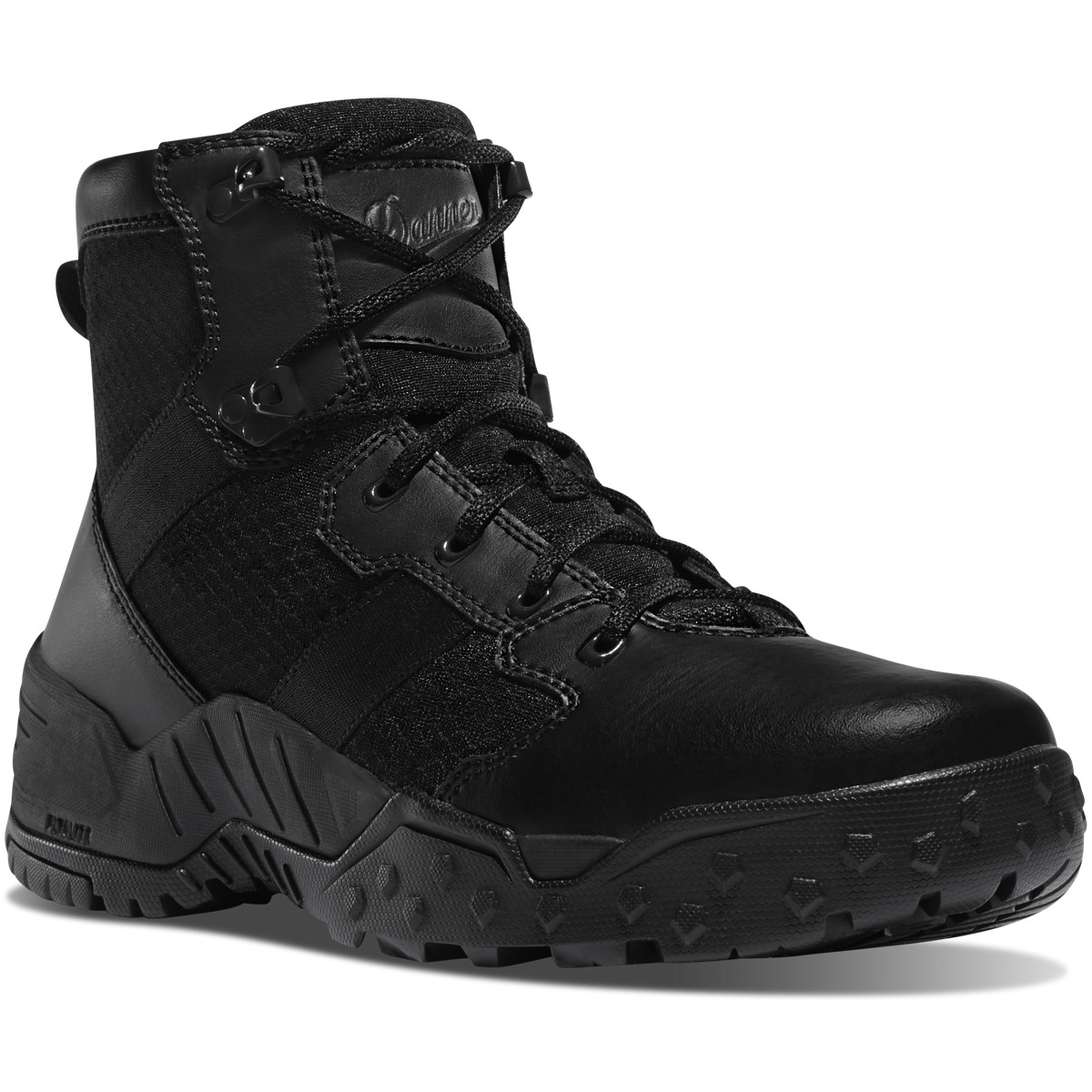 Botas Tacticas Danner Hombre Mexico - Scorch 6 Side-Zip Negros - AKWCL6471